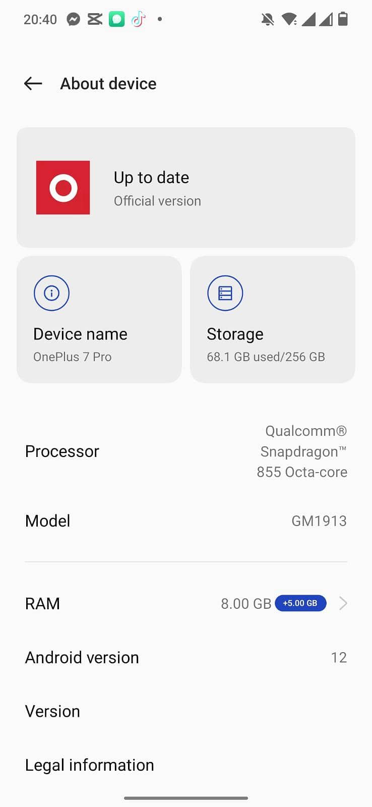 One Plus 7 pro 4