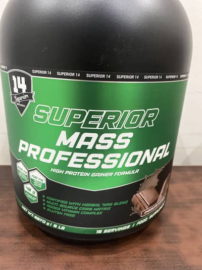 Superior mass professional protein shake