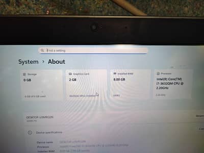 Lenovo Thinkpad Laptop 8GB ram 80GB ssd 2GB graphics card