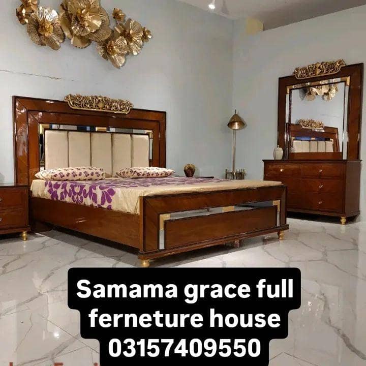 bed set + dressing +2 say table 10