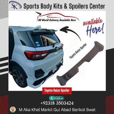 Raize Spoiler Available hai order keley Inbux karain ya Whatsapp