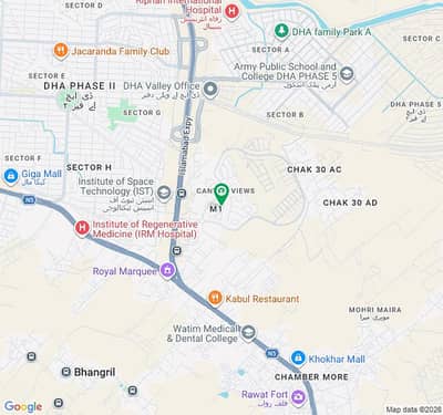 21 Back Open Plot For Sale In Emaar Islamabad