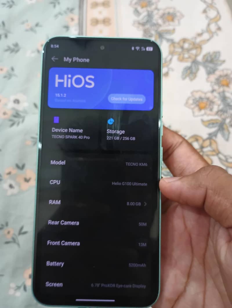 Tecno spark 40 pro [exchange possible] 4