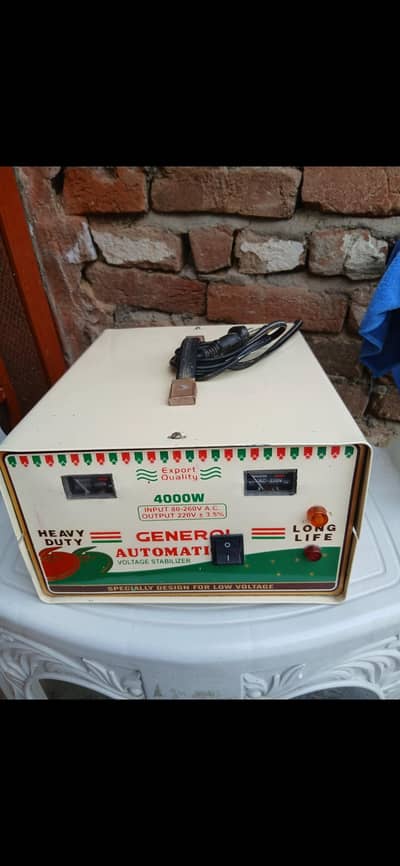 4000 watt stabalizer