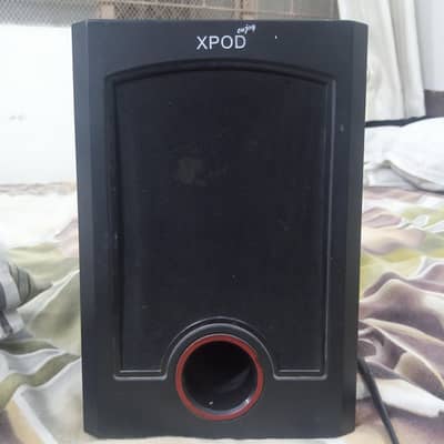 Audionic Speaker XPod woofer call/Whatsapp 03116516407