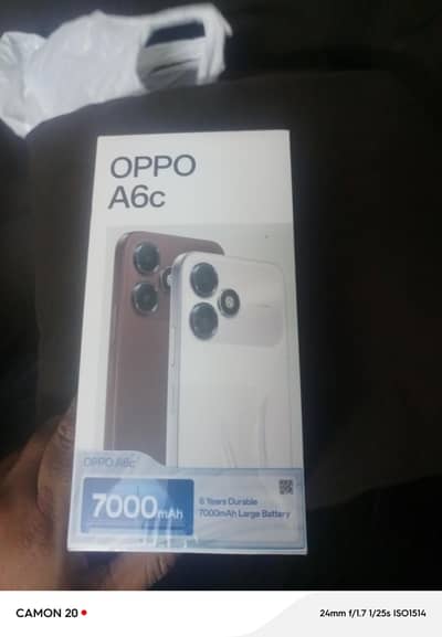 OPPO A6c white