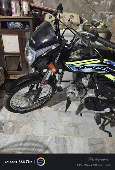 Honda cd 70 dream black color
