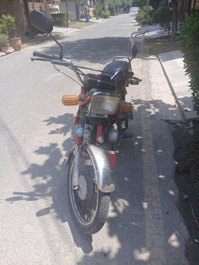Yamaha motorcycle