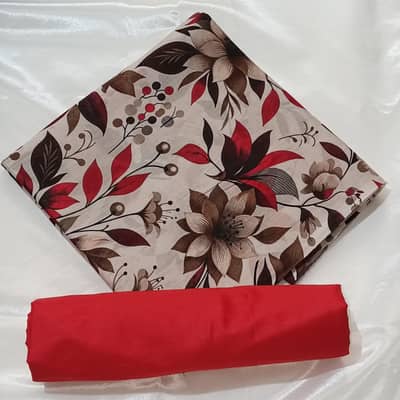 brand new 2pc suit printed lawn
