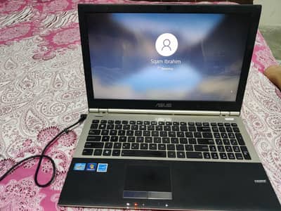 Asus U56E Slim Laptop 8GB 500GB – Windows 10 Pro, Charger Included"