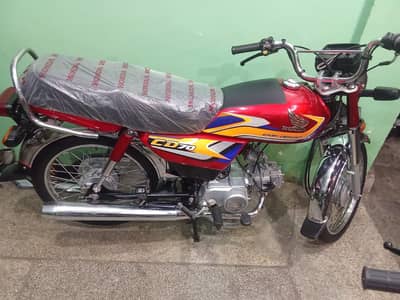Honda CD 70 2025 biometric available(03126564771)