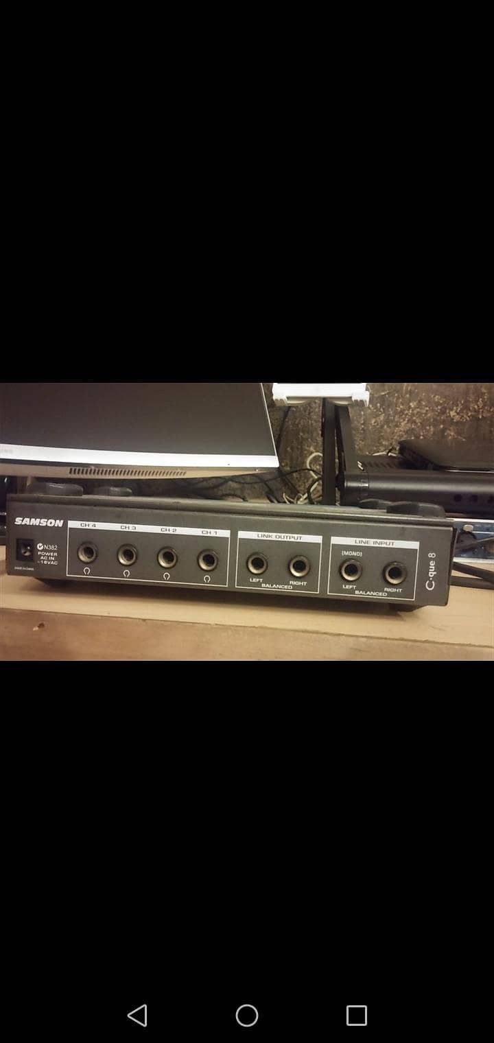 samson headphone amp 1