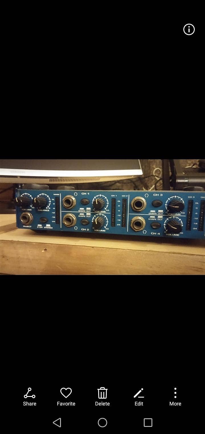 samson headphone amp 3