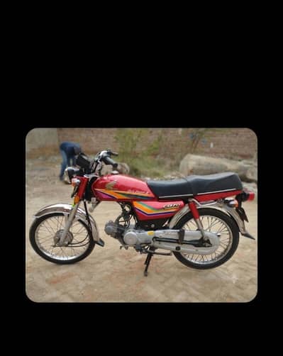 Excellent Condition Honda CD 70 bike