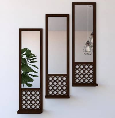 PACK OF THREE MIRRORS(DELIVERY ALL OVER PK)