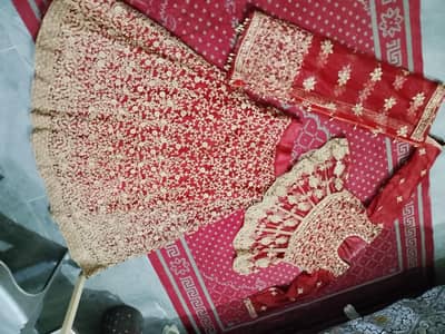 Bridal Lehnga with Jewlery Set - New UnUsed Condition