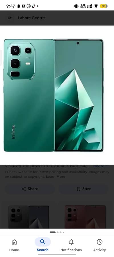 Infinix Note 50