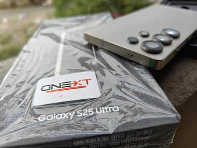 Samsung Mobile S25 Ultra unised new condtion 512gb official pta box