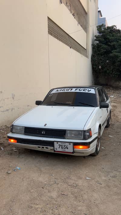 1986 corolla sprinter project car