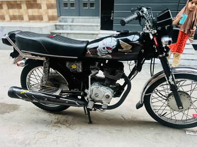 Honda 125 2011 model fully modified in 2k24 for sale