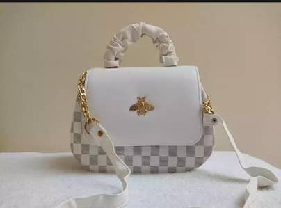 Girl's PU Leather Printed Shoulder Bag Sab number per aapka gana