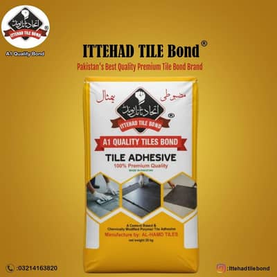 We manufacture best quality tile adhesive Bond