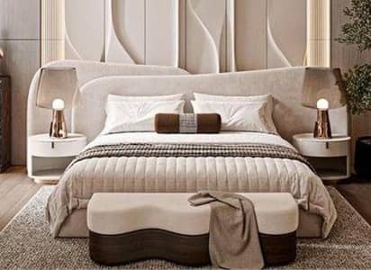 Bed set / Luxury bed / wooden bed / double bed / king size bed / bed