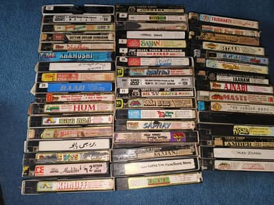VHS tapes