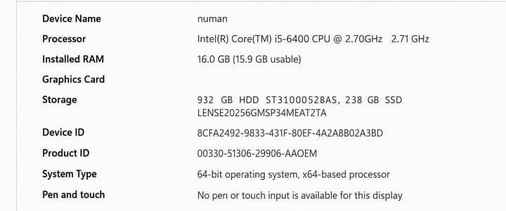 Pc for sale with RGB KEYBOARD AND MOUSE