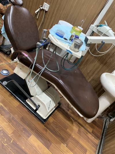 Dental unit (manual dental chair )