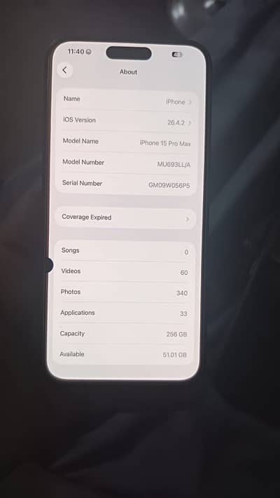 Apple iPhone 15 Pro Max