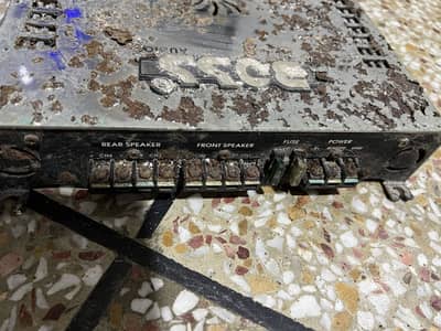 Sony xplod subwoofer and boss amplifier 4 channels