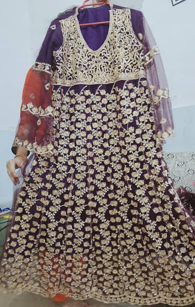 maxi wedding dress one time used