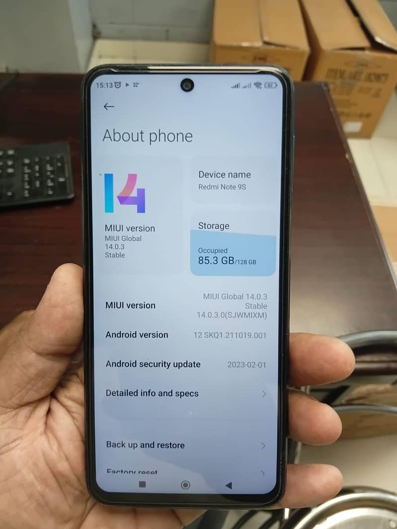 Xiaomi Redmi Note 9S 3