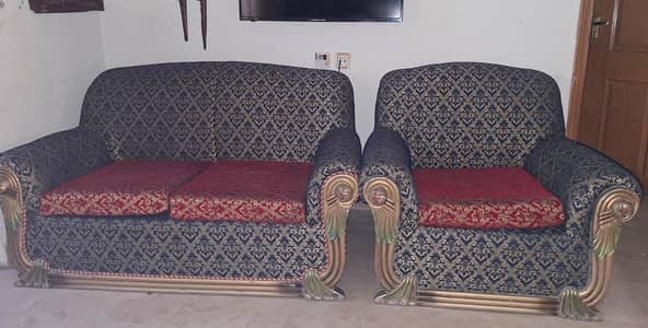 Sofa set with tables for sale