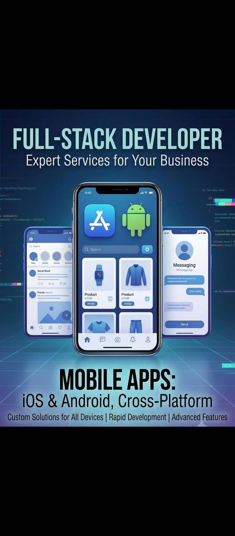 Professional Ful Stack Developer Websites Mobile Apps 3