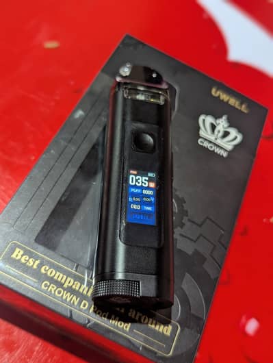 unwell crown vape pod with extra coil not for under 18