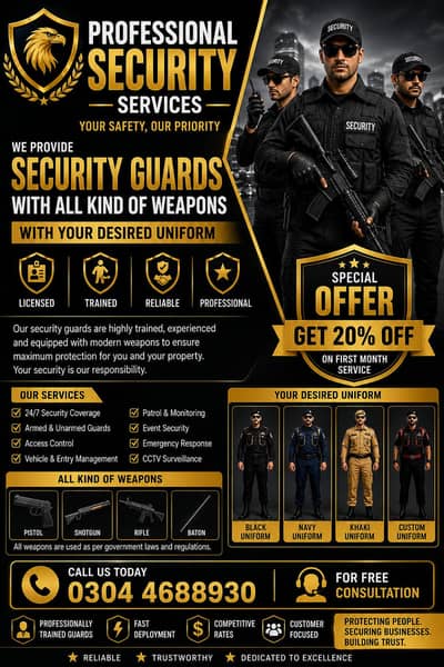 PROFESSIONAL SECURITY SERVICES