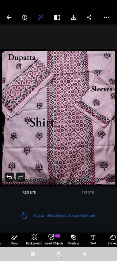 Block Print dress 03122088341