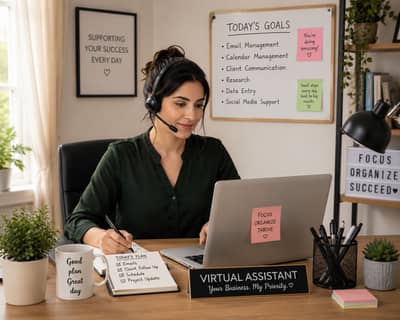 Virtual Assistant Job Required