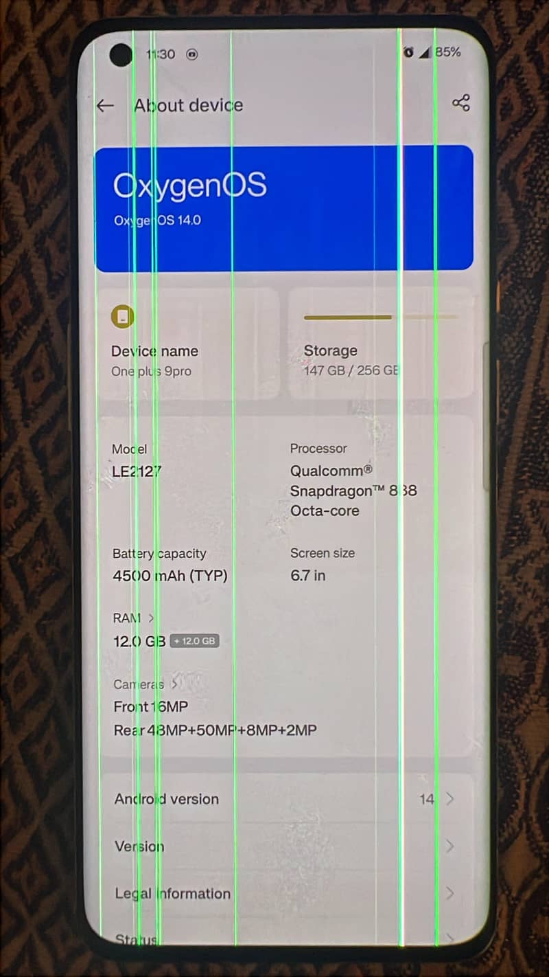 One Plus 9 Pro 7