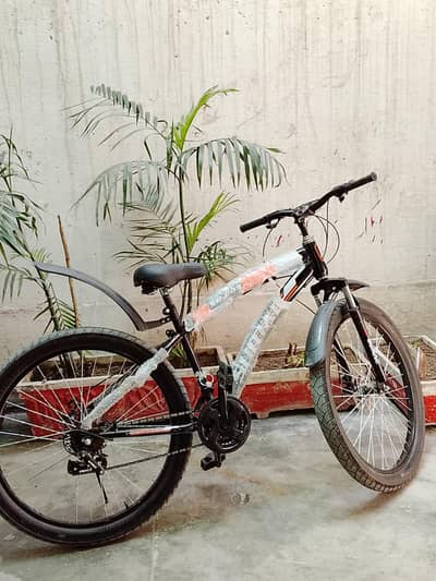 New Bicycle just 5 days use urgent sale serious buyer contact only.