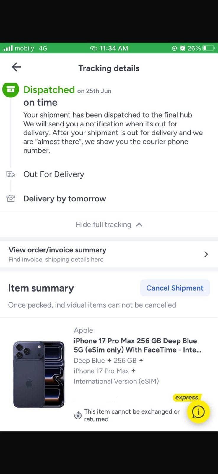 Apple iPhone 17 Pro Max 1