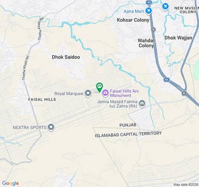 Faisal Hills Block A 1 Kanal Plot For Sale