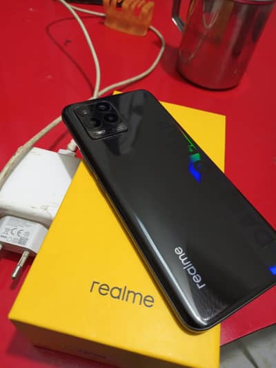 Realme 8 complete box 8+8/128
