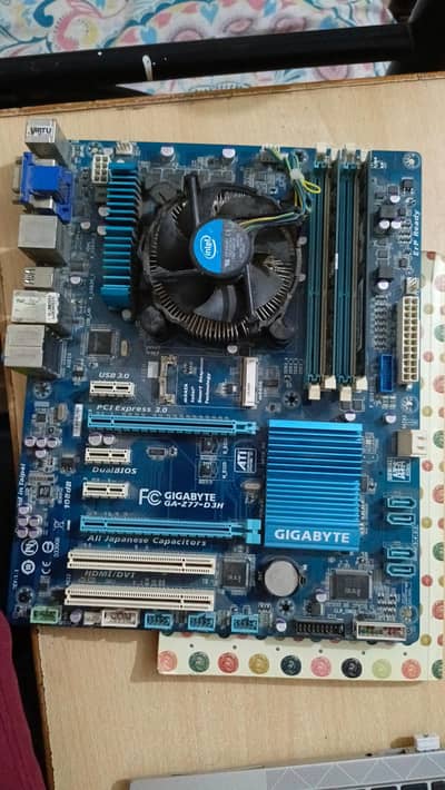i7 + Z series gaming motherboard combo
