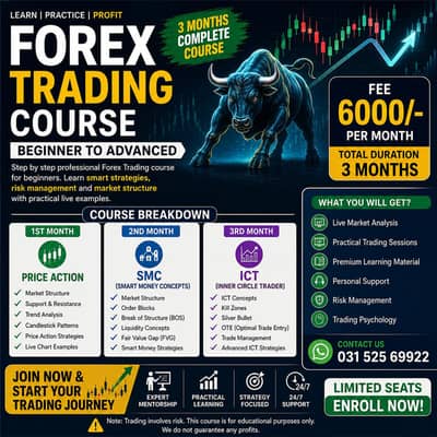 Forex Trading Course | Price Action, SMC & ICT | 3 Months