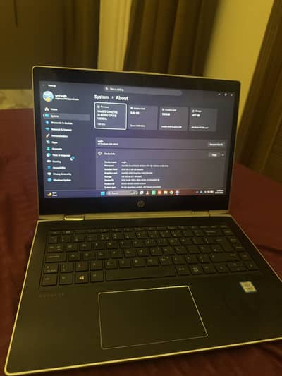HP laptop 360 touch