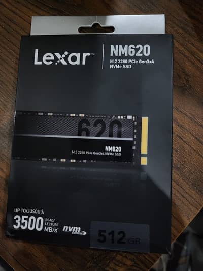 LEXAR 512GB NVME 3500MB/s NM620 with windows 11 pre installed