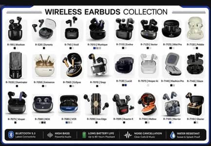 Ronin All model earbuds+other accessories available